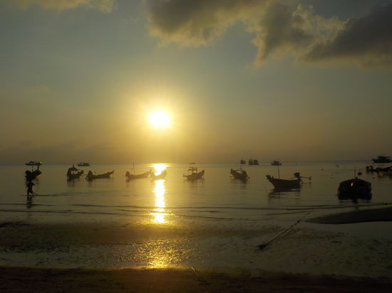 Abends an "unserem" Sairee Beach