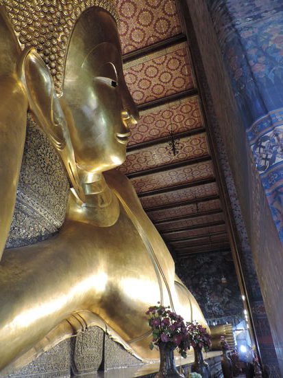 Der liegende Buddha....