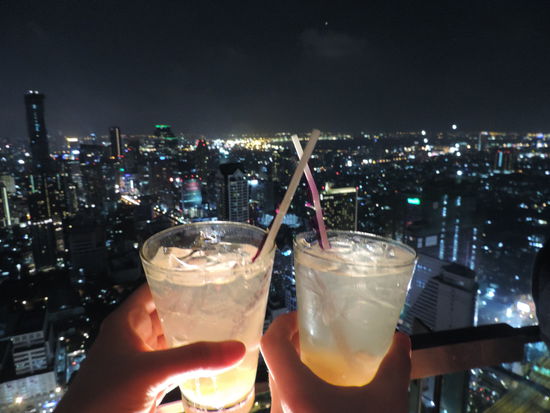 Wir hatte nur einen Drink  
Was der gekostet hat, sage ich lieber nicht...