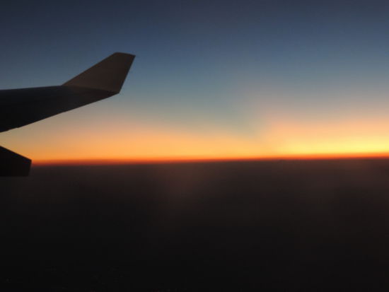 Und endlich bekomne ich meine lang ersehnten Himmelbilder aus der Luft...