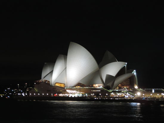 Das Opera House bei Nacht