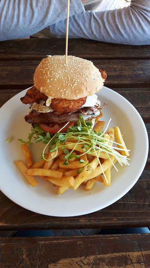 Der McLeod-Chicken Burger