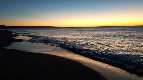 Ein Stück weiter nördlich am Strand in Carrickalinga