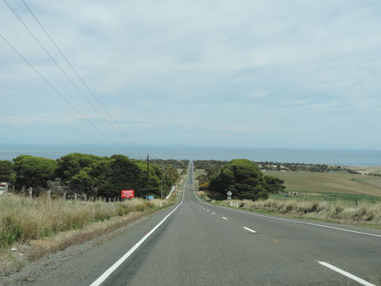 Dort unter ist die Fähranlegestelle