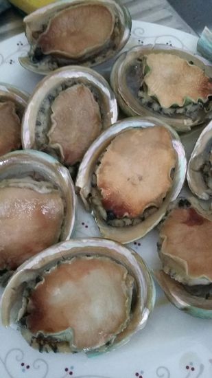 1 Kilo Abalonen: schmeckt zubereitet wie Kalamari