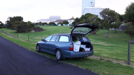 Unser Schlafplatz in Warrnambool