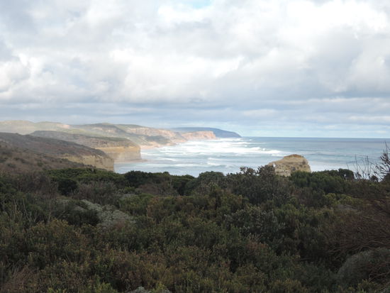 Aussicht auf die andere Seite der Twelfe Apostels