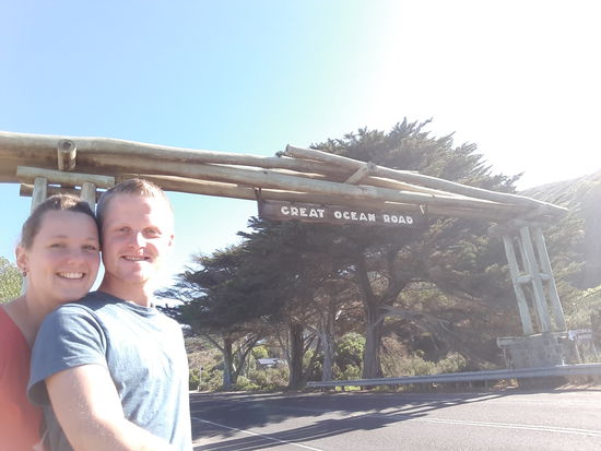 Für uns das Ende der Great Ocean Road
