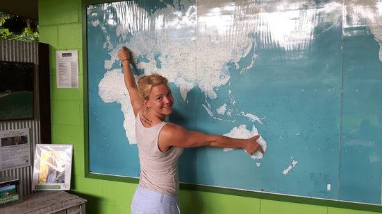 Sooo weit von zu Hause weg!