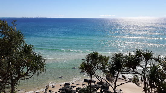 Ausblick auf die Gold Coast