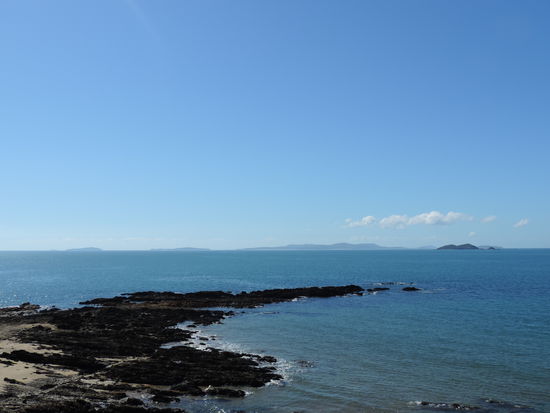 Aussicht von Emu Park auf Great Keppel Island