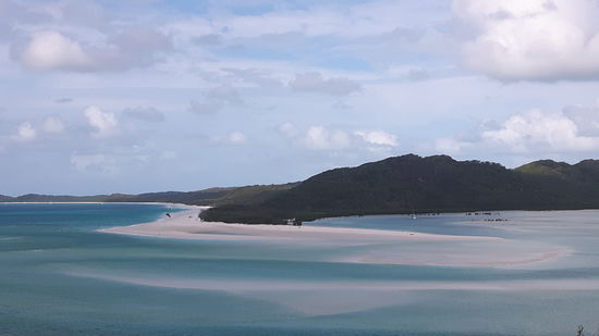 Whiteheaven Beach von oben