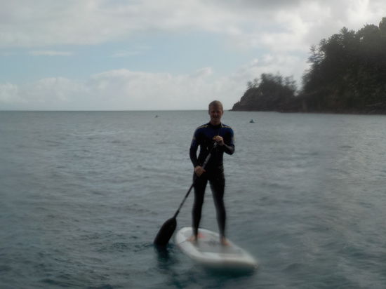 Uuaaah ganz schön wackelig, aber fürs erste mal top!