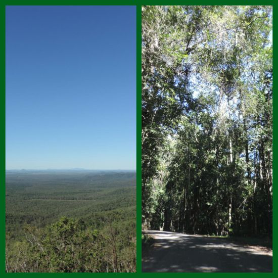 ...an tollen Aussichtspunkten und durch australischen Busch bis hin...