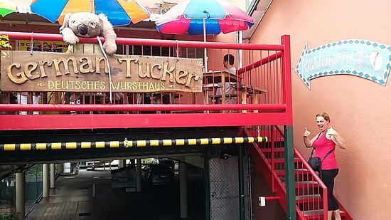 In Kuranda entdeckten wir dann deutsche Wurst!