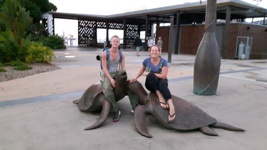 Nach 1 Woche hatten wir auch mal wieder besseres Wetter in Cairns