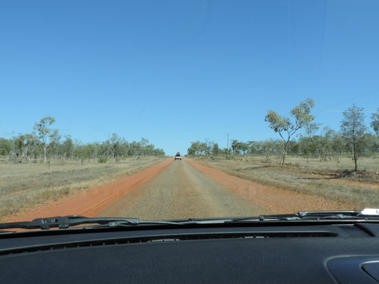 Immer schön geradeaus...