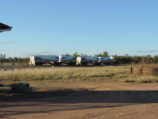 Und da ist auch schon einer