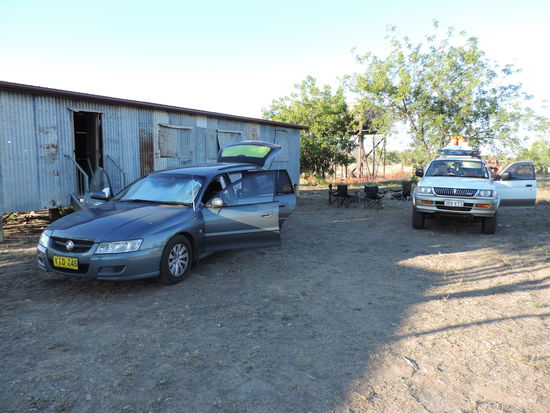 Unser erster Campground...