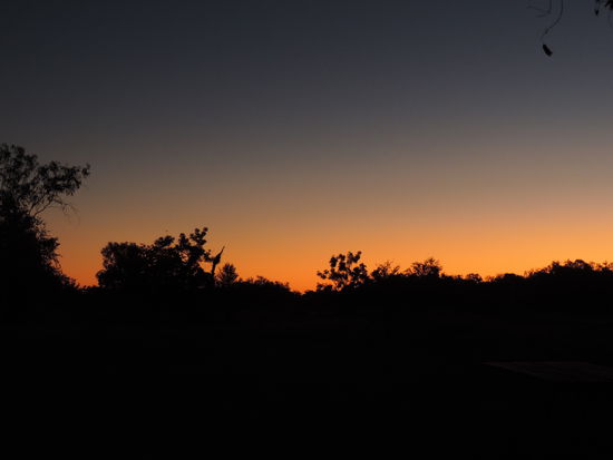Ein wunderschöner Sonnenuntergang