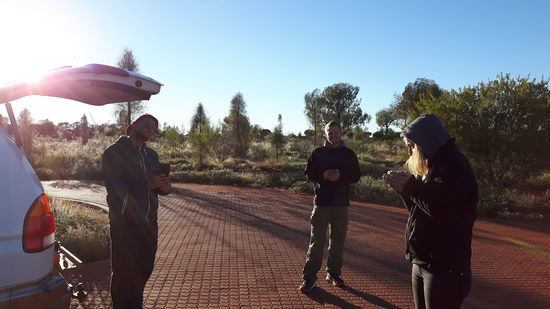 Erstmal Käffchen mit Schuss