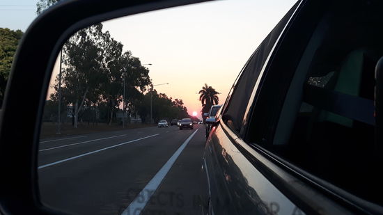 Sonnenaufgang in Darwin: feuerrot