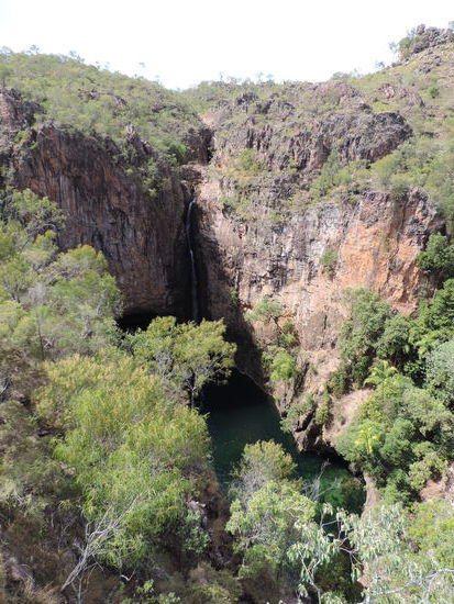 Tolmer Falls von der anderen Seite
