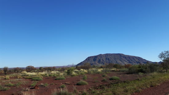 Mount Bruce (von unserem Schlafplatz aus)