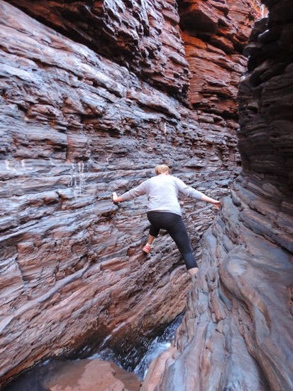 Den Spiderwalk entlang