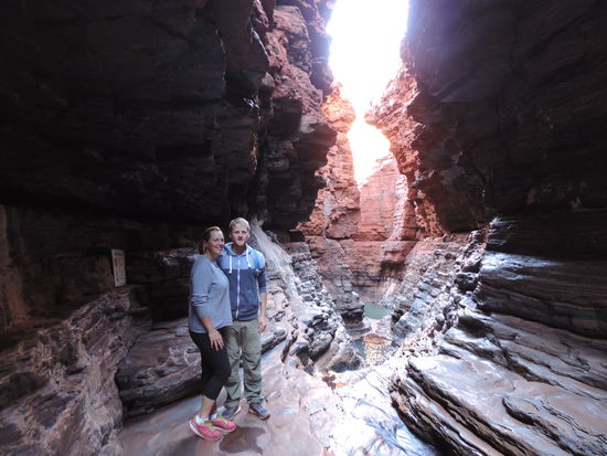 Da unten liegt Kermits Pool