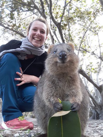 Wir haben richtig süße Selfies gemacht