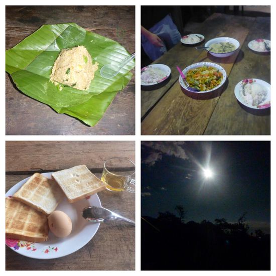 Unser Mittagsessen, Abendessen und Frühstück