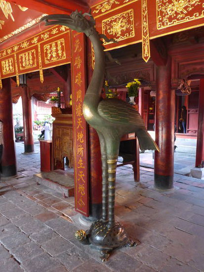 Vietnamesiche Elwedritsche   Wir denken es handelt sich um die vier heiligen Tiere in Vietnam Phönix, Schildkröte, Drache und Einhorn