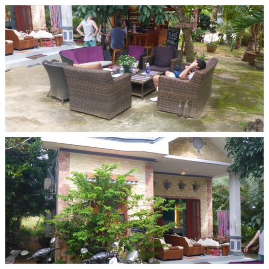 Unsere neue Unterkunft, Mushroom Backpacker Hostel