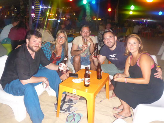 Keith, Niki, Cem, Ich und  Lisanne