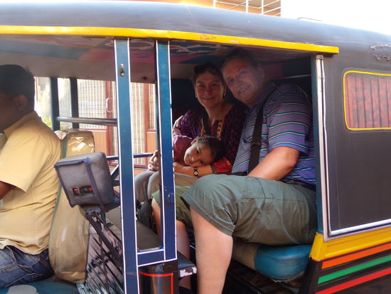 Unsere erste Rikscha