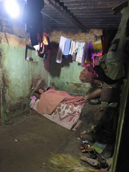 ... die Kinder sind schon im Bett.