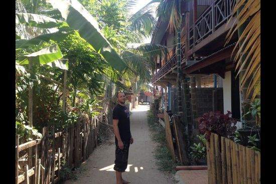 Das war eine der Hauptstraßen auf welcher sich mein Bruder so herrlich präsentiert.