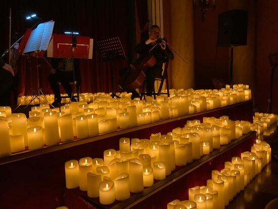 Das Candlelight Konzert war ziemlich beeindruckend!