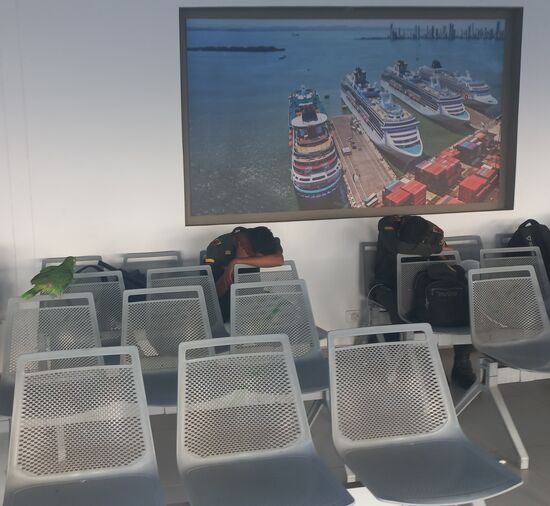 Nach einem langen Tag brauchen Mensch und Tier eine Pause