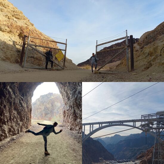 Auf dem Weg zum Hooverdamm