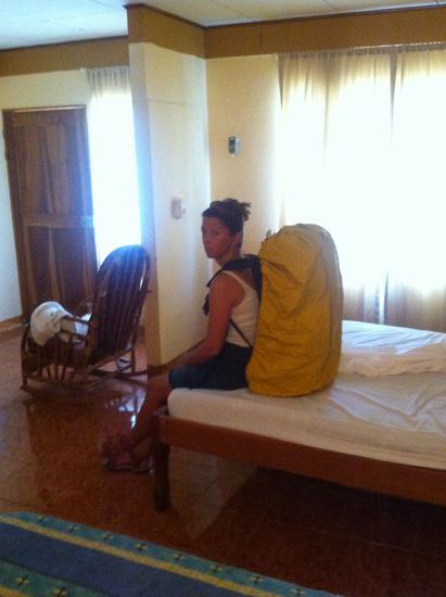 Die gelbe Schildkröte möchte bitte noch 5 min. Fernsehen gucken...dann kann es los gehen! !