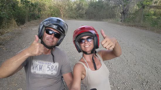 Flussbett erfolgreich überquert