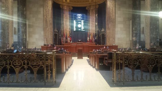 Das Parlament von Baton Rouge. Das 3. Höchste von USA