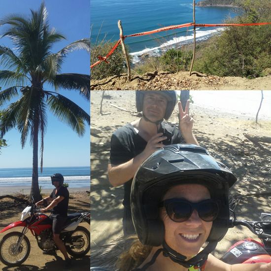 Man kann nicht sagen, dass die Strasse nicht abgesperrt und gesichert ist.