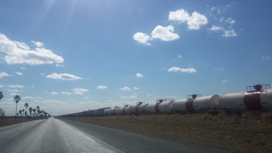 Keine Kurve weit und breit....