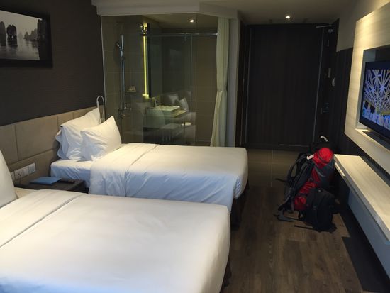 Unser Zimmer...