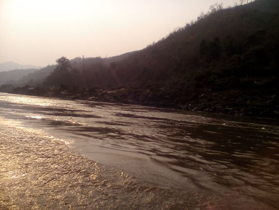 Nachmittagsstimmung am Mekong