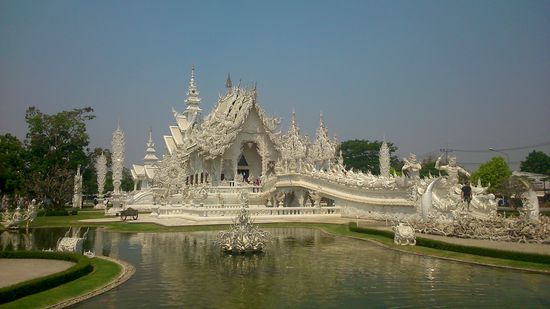 White Tempel in Chiang Rai