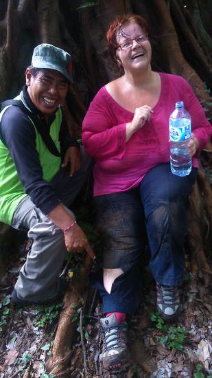 Am Ende der Trekkingtour durch den Nationalpark